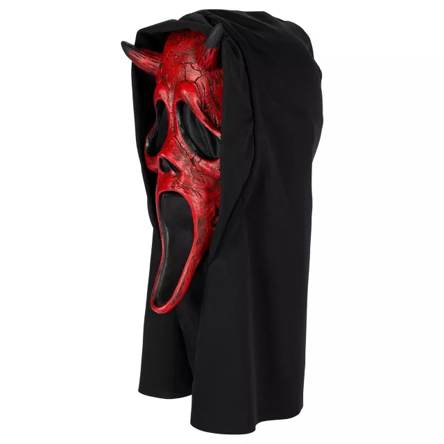 Devil Face Aged Half Mask - Ghost Face - Spirithalloween.com