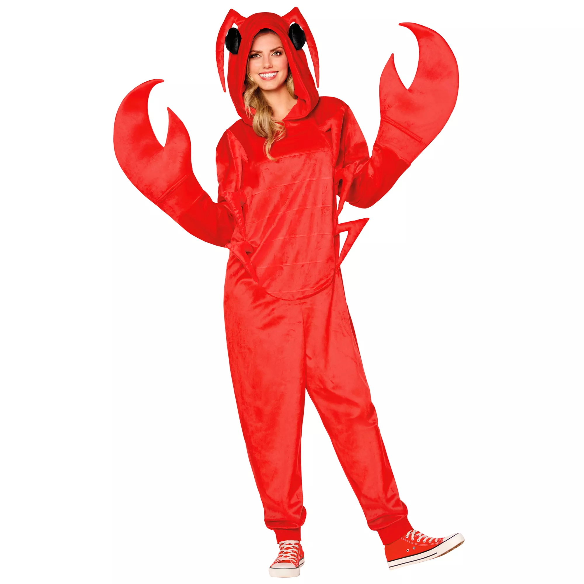Adult Lobster Jumpsuit Costume at Spencer's
