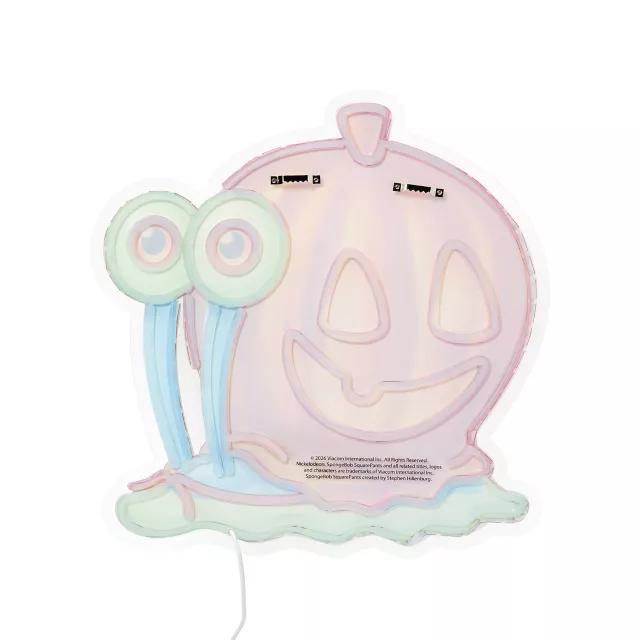 Pumpkin Gary Neon LED Light-Up Sign - SpongeBob SquarePants at Spirit Halloween