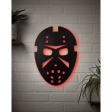 Jason Mask LED Light-Up Sign - Jason Universe at Spirit Halloween