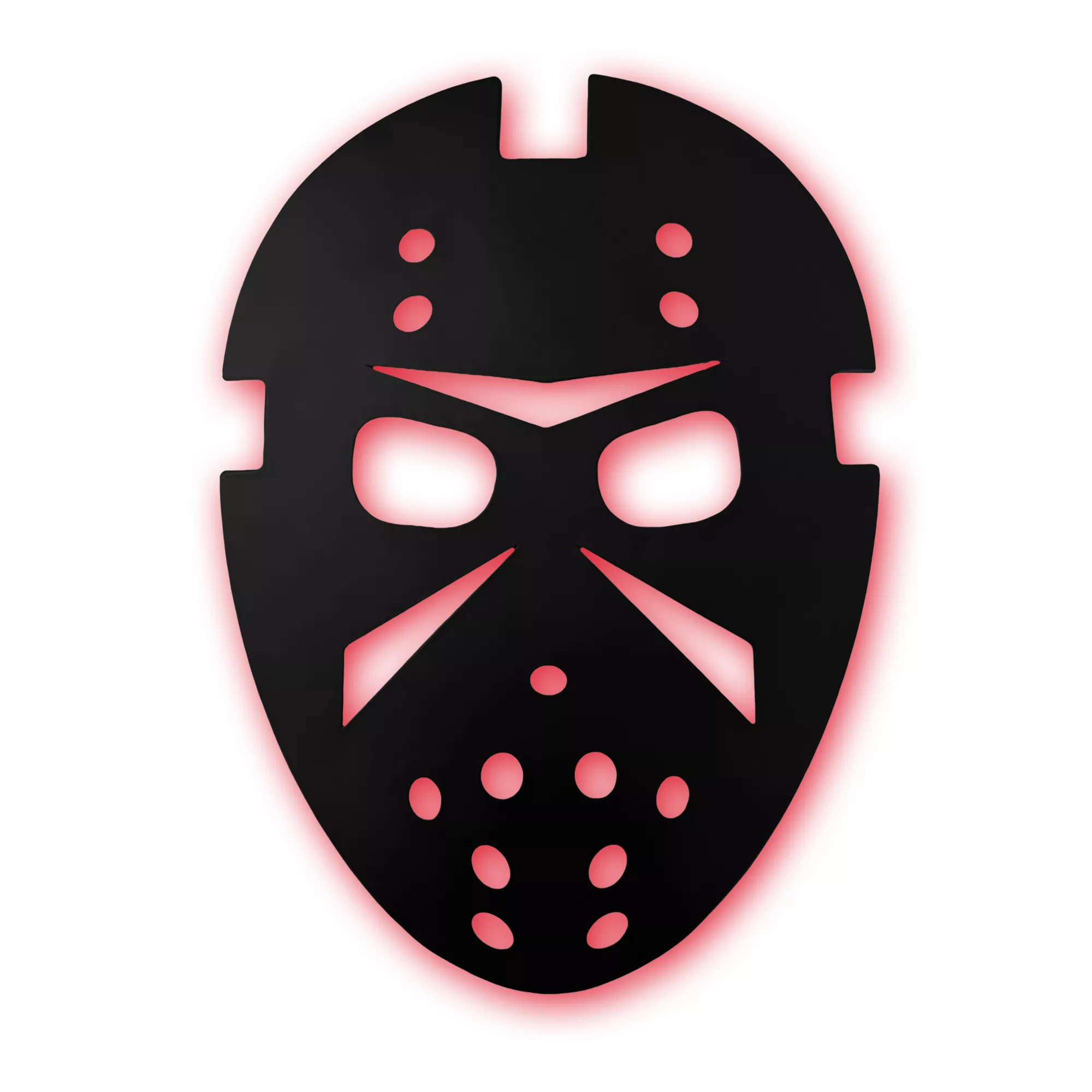Jason Mask LED Light-Up Sign - Jason Universe at Spirit Halloween