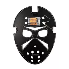 Jason Mask LED Light-Up Sign - Jason Universe at Spirit Halloween