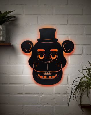 Five Nights at Freddy's LED Light-Up Sign - Spirithalloween.com