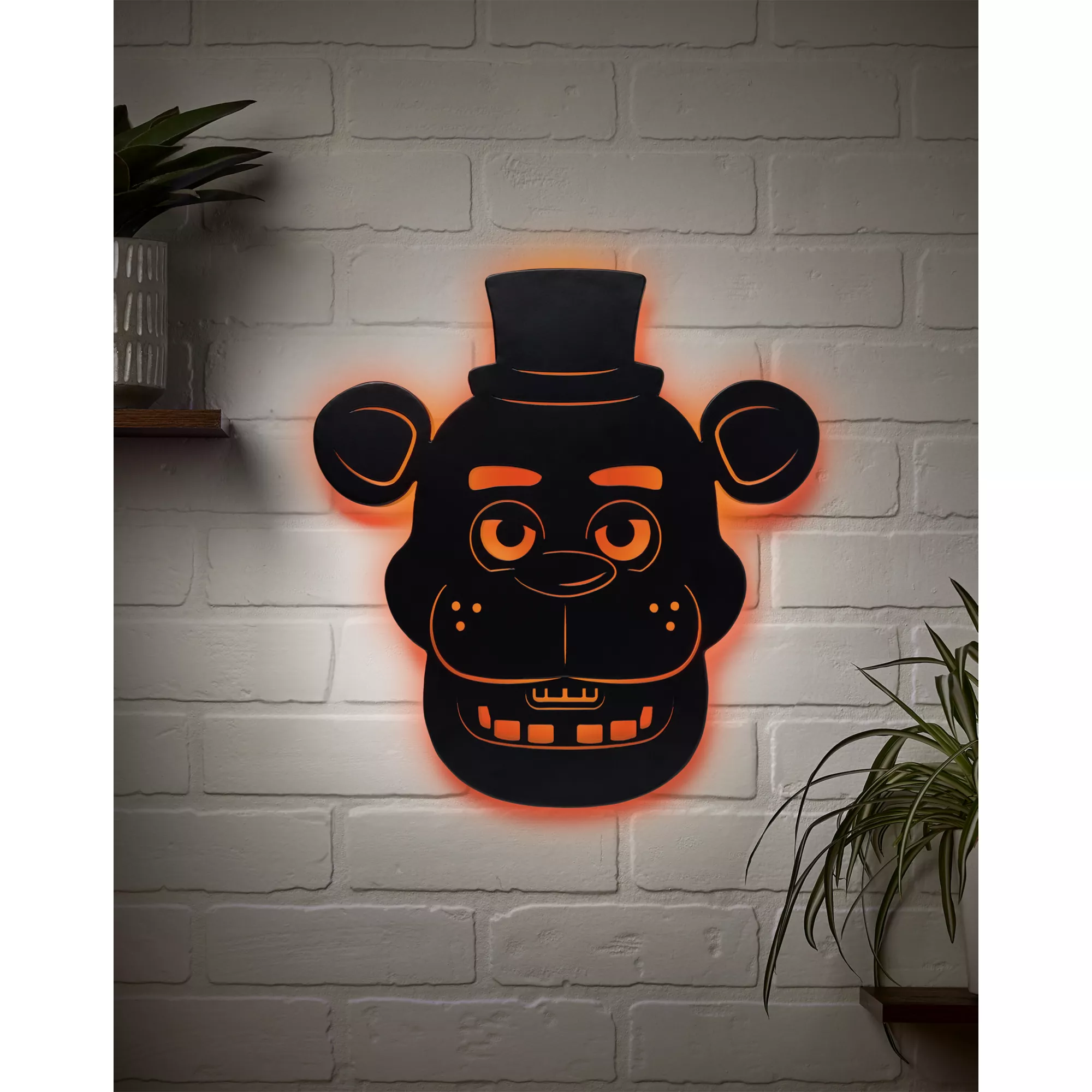 Five Nights at Freddy's LED Light-Up Sign at Spirit Halloween