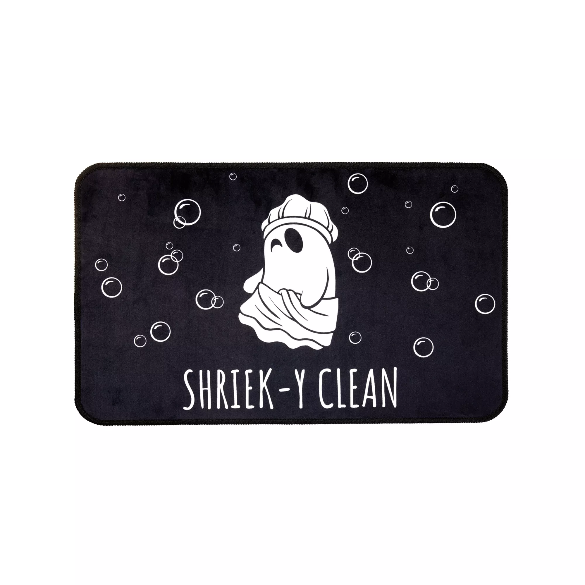 Shriek-y Clean Ghost Bath Mat at Spirit Halloween