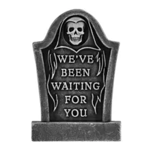Skull Tombstones - 4 Pack at Spirit Halloween