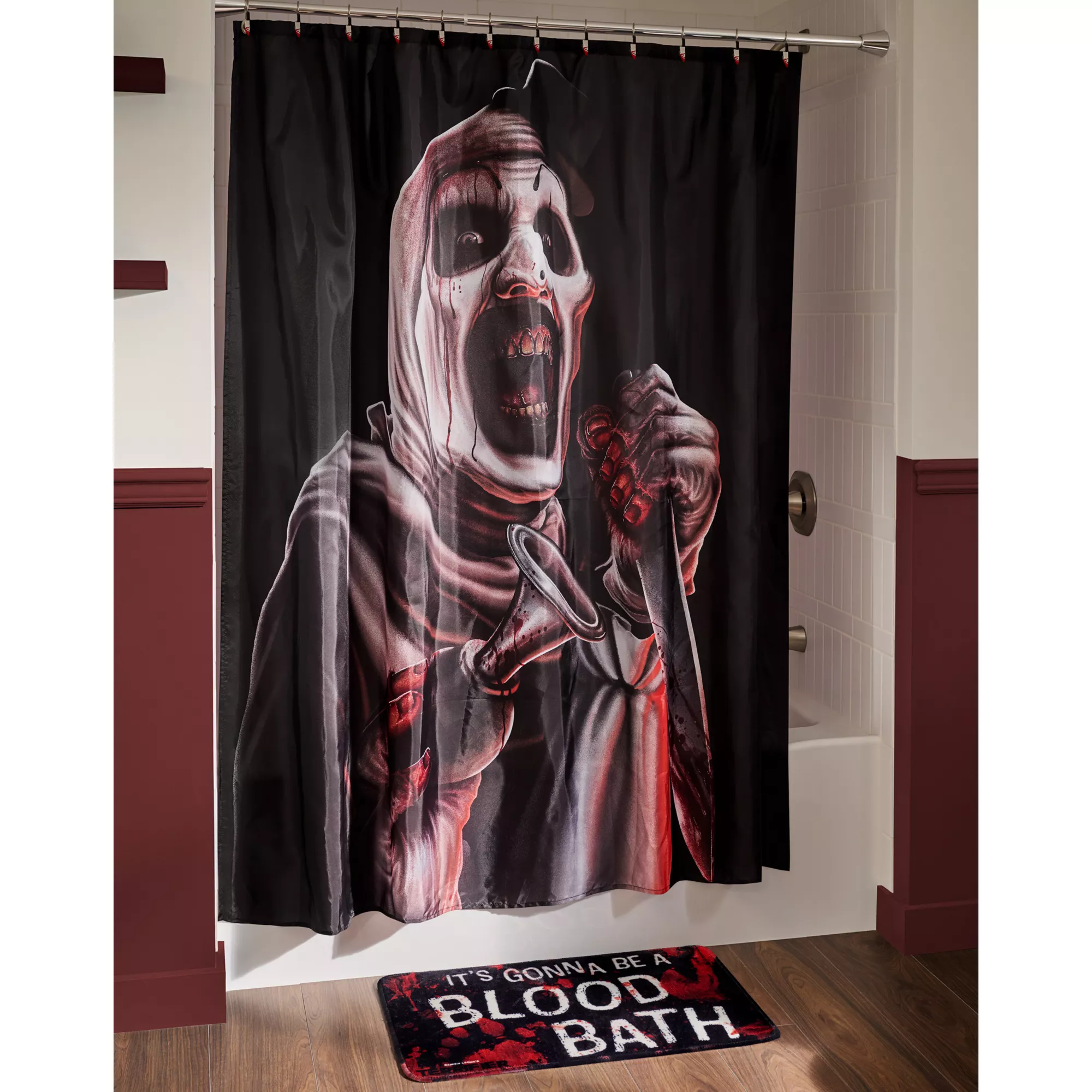 Terrifier 17-Piece Bath Set at Spirit Halloween