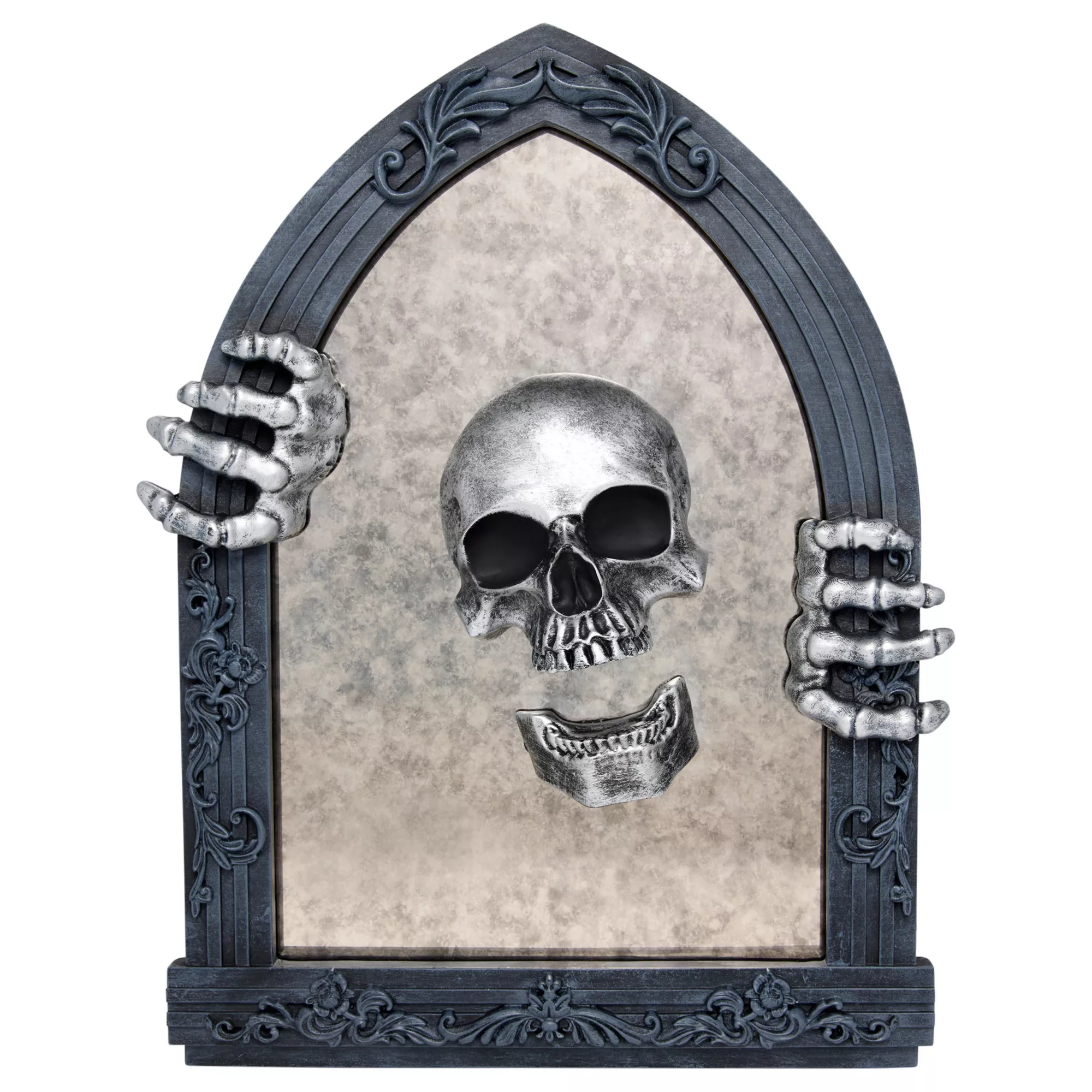 Skull Mirror Sign at Spirit Halloween