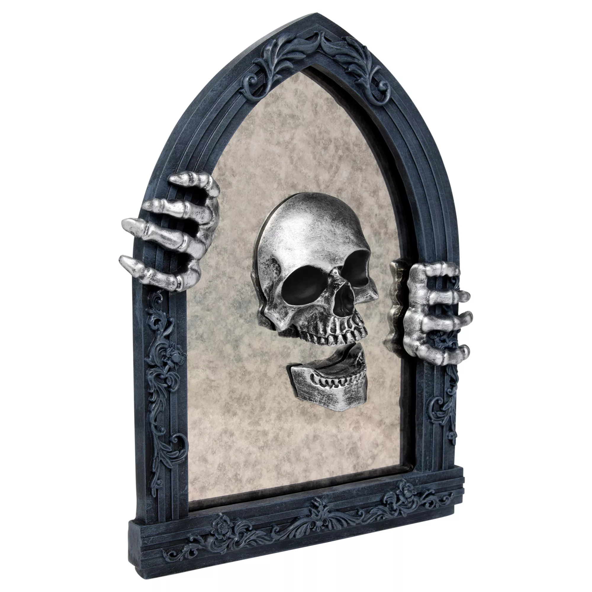 Skull Mirror Sign at Spirit Halloween