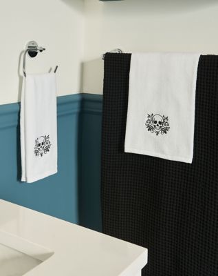 Skull Hand Towel - Spirithalloween.com