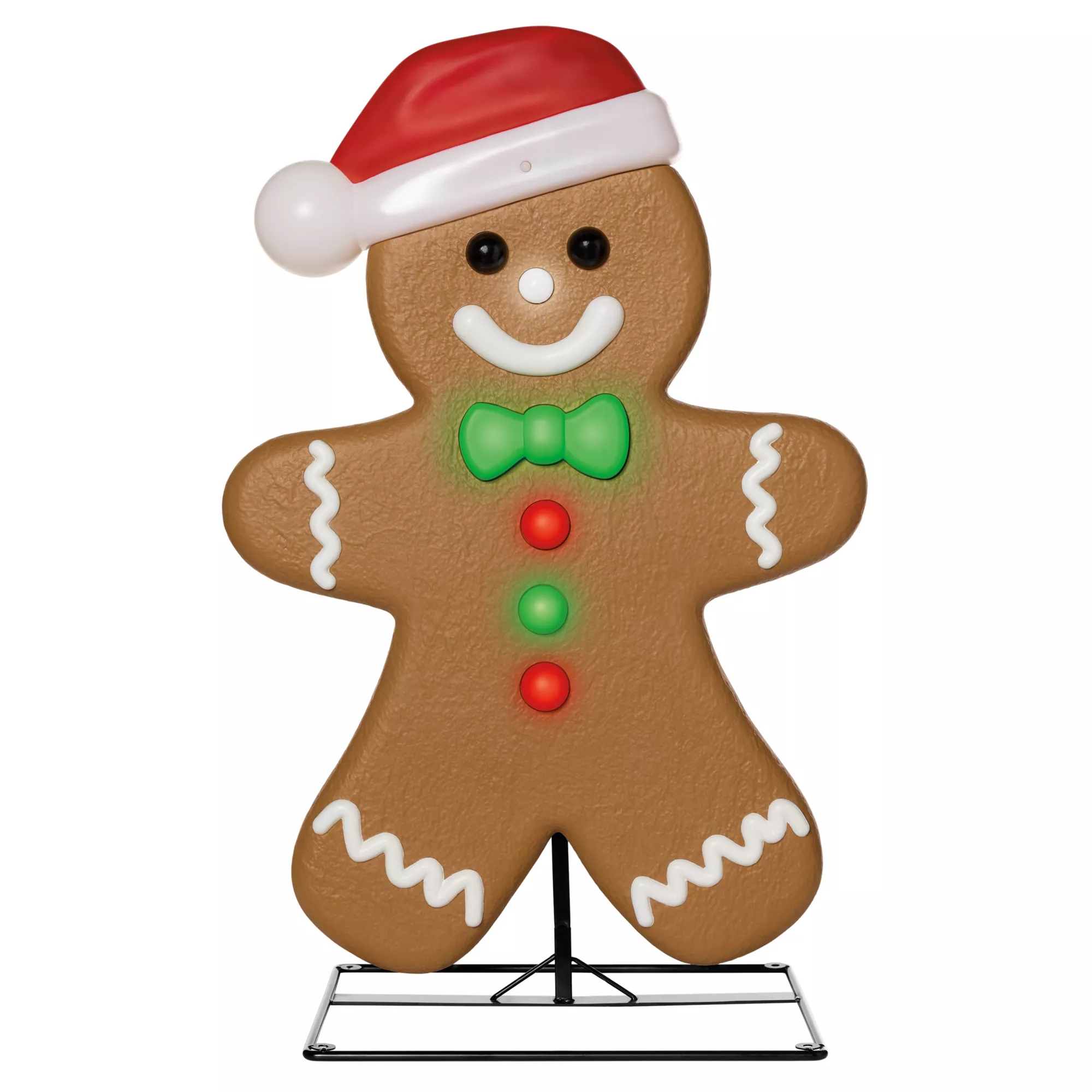 3 Ft Light-Up Gingerbread Boy Animatronic at Spirit Halloween