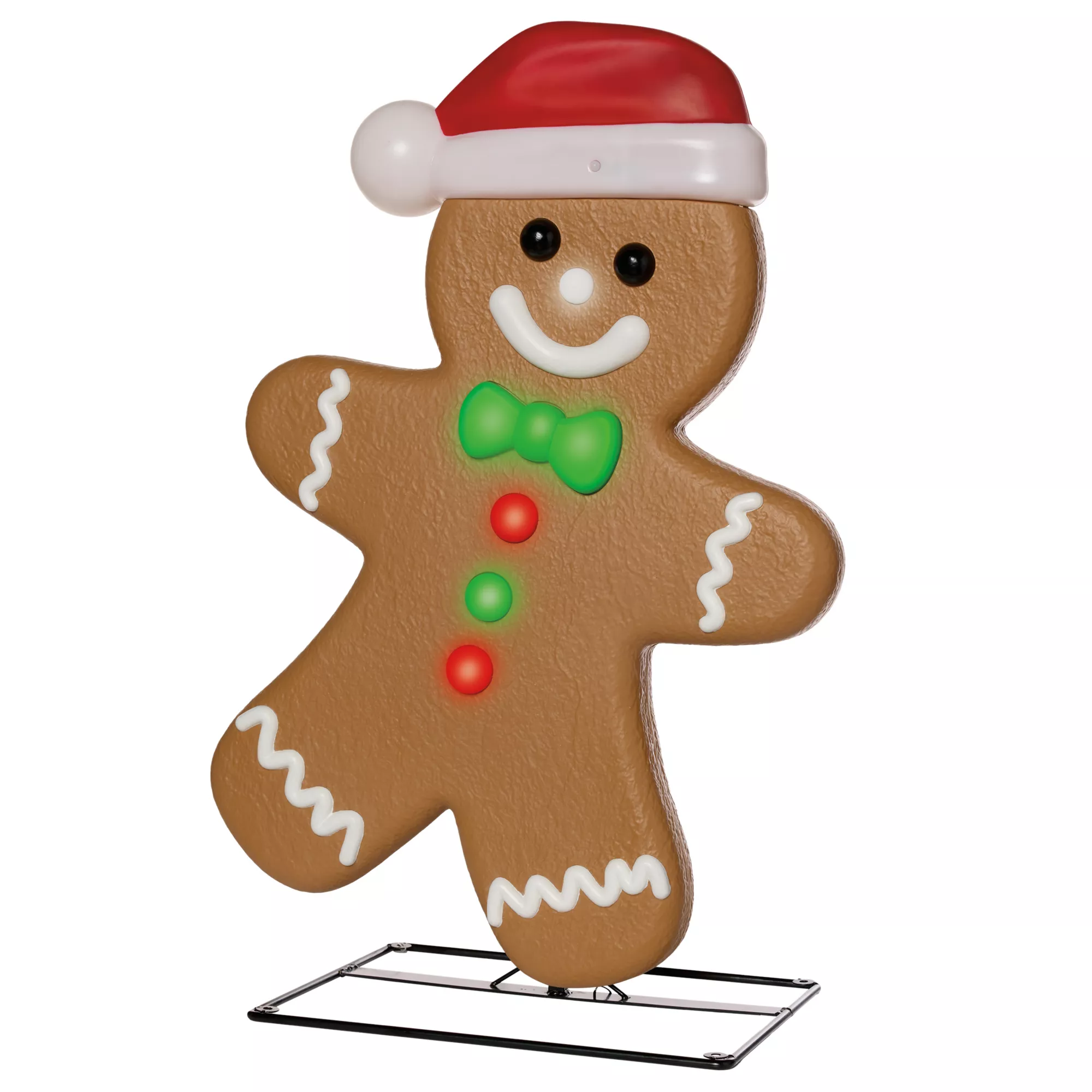 3 Ft Light-Up Gingerbread Boy Animatronic at Spirit Halloween