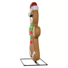 3 Ft Light-Up Gingerbread Boy Animatronic at Spirit Halloween