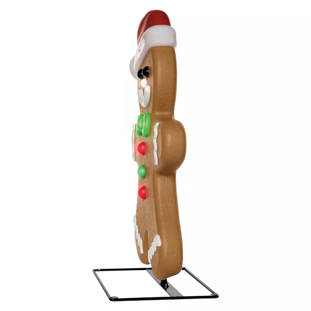 3 Ft Light-Up Gingerbread Boy Animatronic at Spirit Halloween
