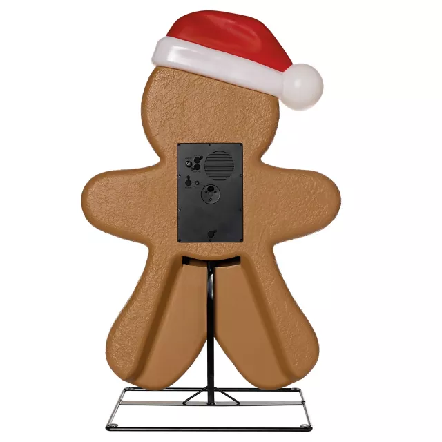 3 Ft Light-Up Gingerbread Boy Animatronic at Spirit Halloween