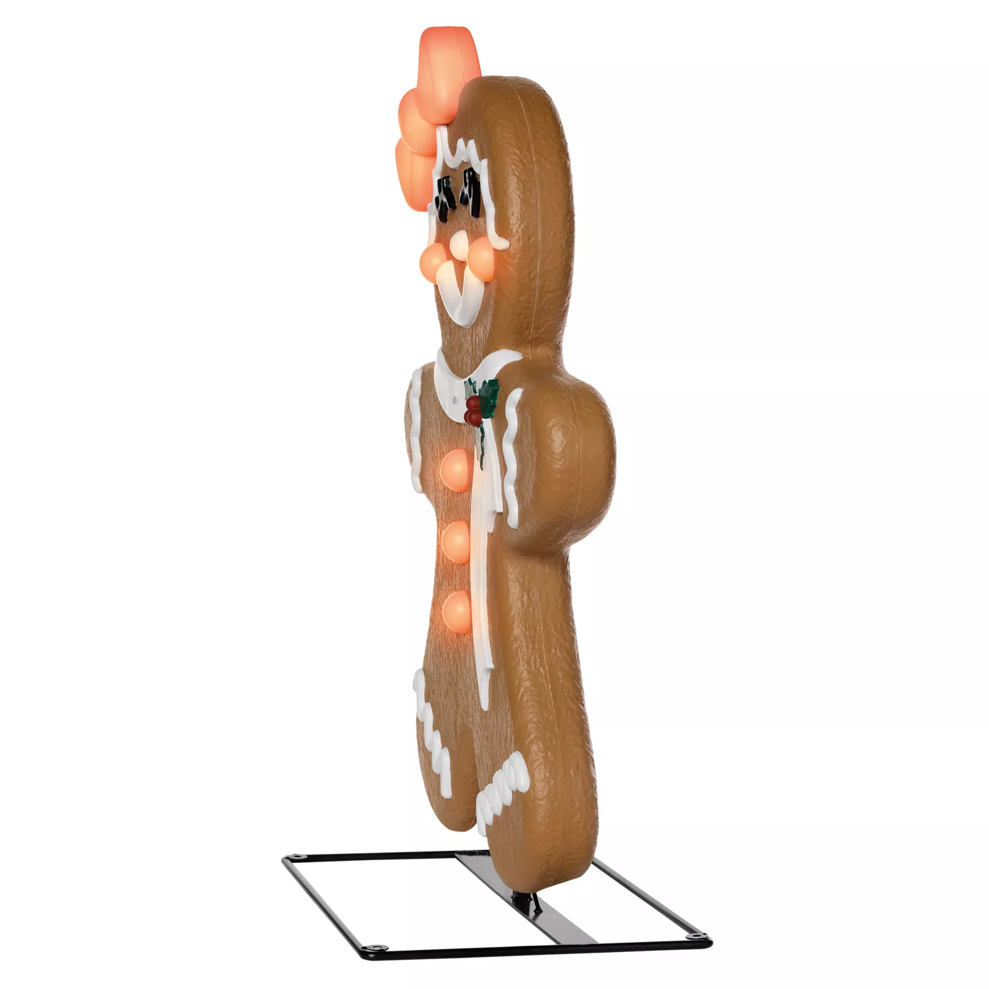3 Ft Light-Up Gingerbread Girl Animatronic at Spirit Halloween