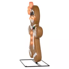 3 Ft Light-Up Gingerbread Girl Animatronic at Spirit Halloween