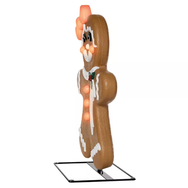 3 Ft Light-Up Gingerbread Girl Animatronic at Spirit Halloween