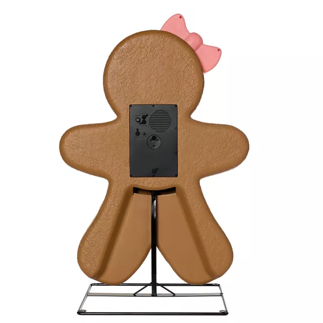 3 Ft Light-Up Gingerbread Girl Animatronic at Spirit Halloween