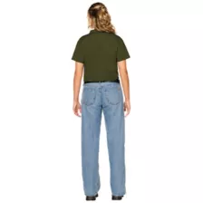 Adult Jason Cropped Work Shirt - Jason Universe at Spirit Halloween