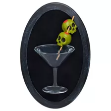 Martini Cameo Sign at Spirit Halloween