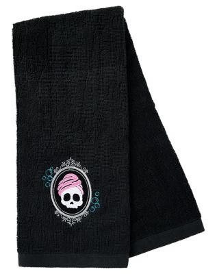 Skeleton Spa Bath Towel - Spirithalloween.com