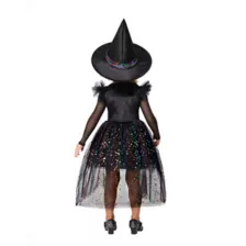 Toddler Rainbow Witch Dress Costume at Spirit Halloween