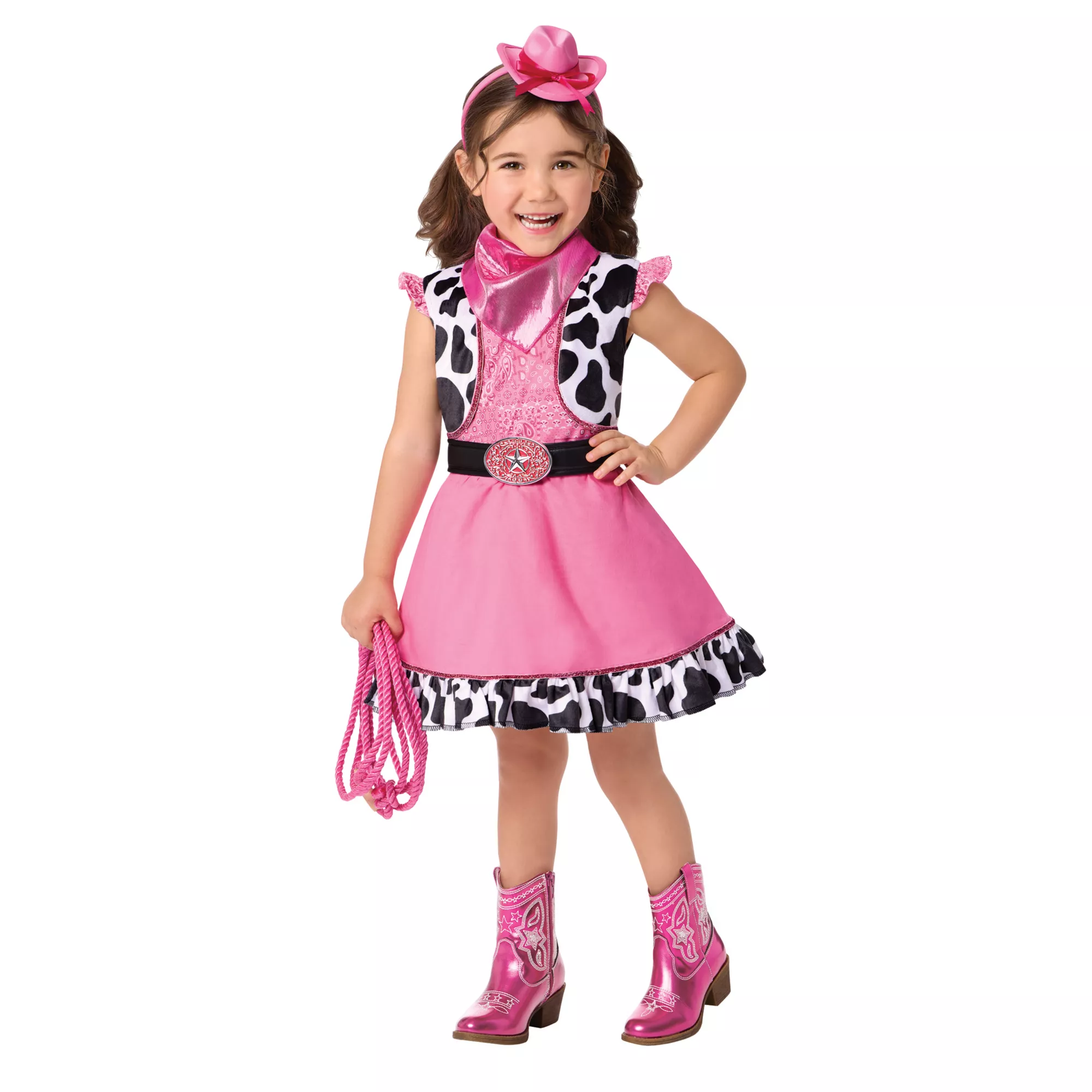 Toddler Pink Cowgirl Costume at Spencer's