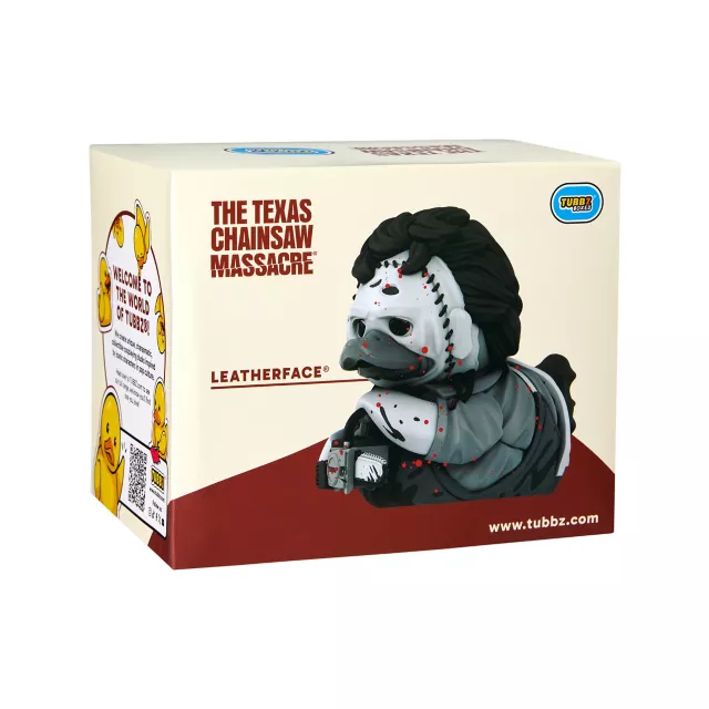TUBBZ Leatherface Blood Splatter Rubber Duck - The Texas Chainsaw