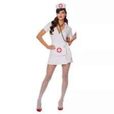 Adult Classic Nurse Dress Costume at Spirit Halloween