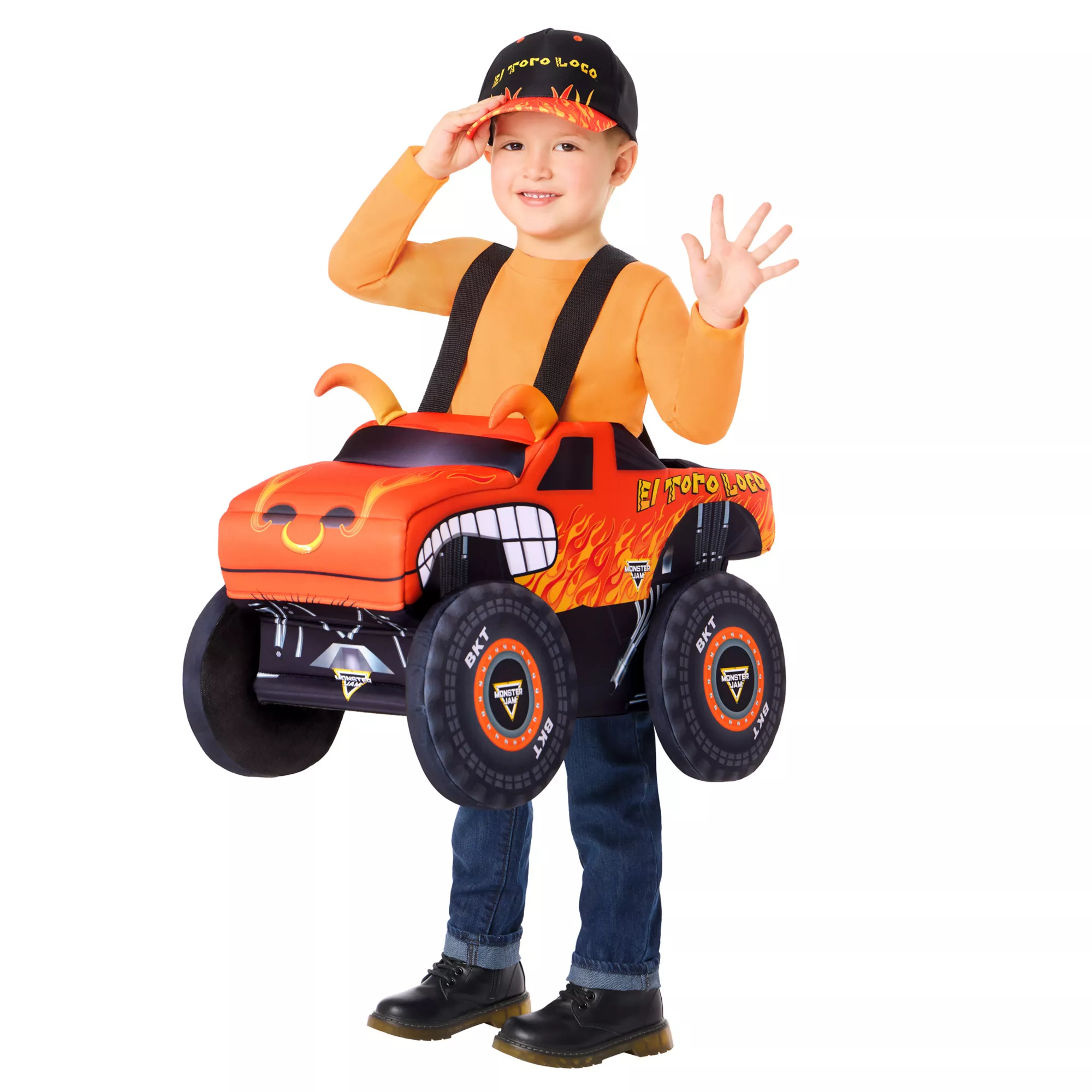 Toddler El Toro Loco Ride-Along Costume - Monster Jam at Spirit Halloween