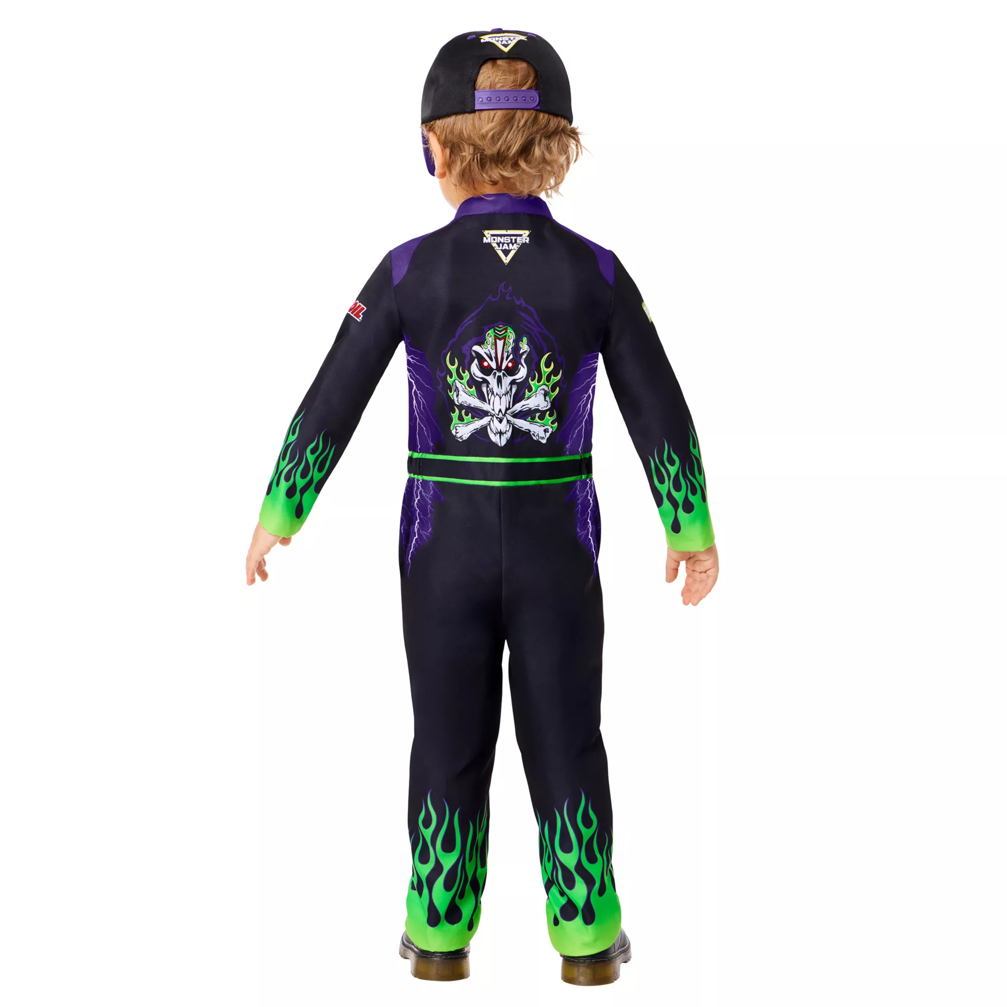Toddler Grave Digger Jumpsuit Costume - Monster Jam at Spirit Halloween