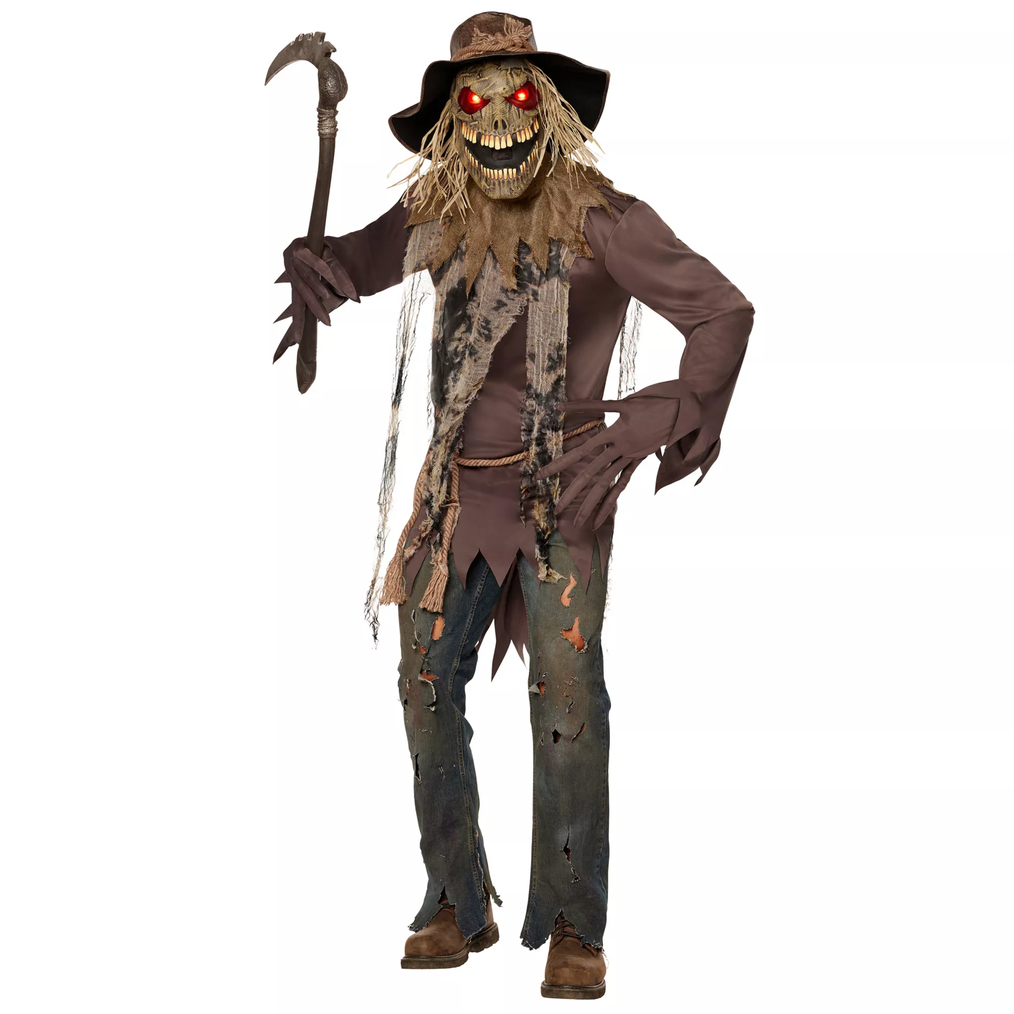 Adult Light-Up Twisted Scarecrow Costume at Spirit Halloween