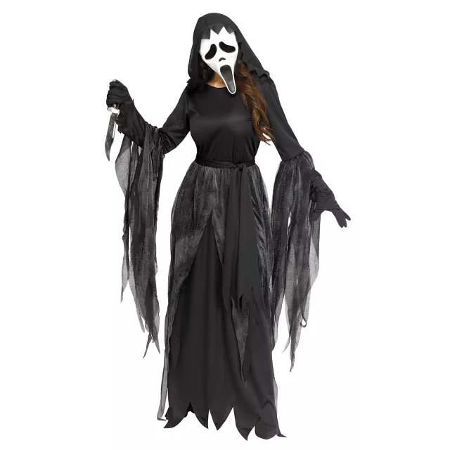 Adult Ghost Face Reaper Dress Costume