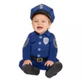 Baby Police Officer Jumpsuit Costume at Spencer's