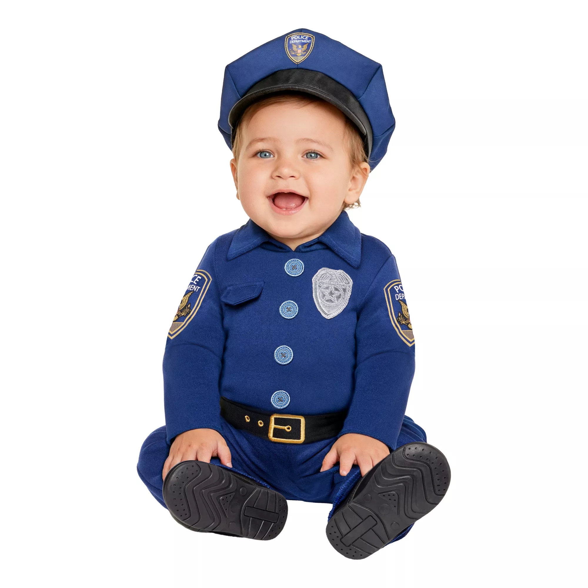 Baby Police Officer Jumpsuit Costume at Spencer's