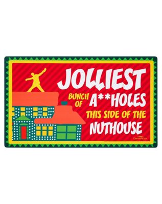 out       Natural  Xmas✩⡱ほっこりクリスマスボード✩⡱ National Lampoon's Christmas Vacation Doormat - Spirithalloween.com