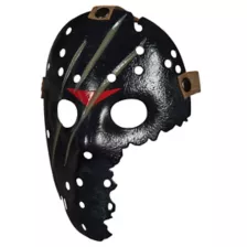 Kids Savini Jason Half Mask - Friday the 13th the Game at Spencer's