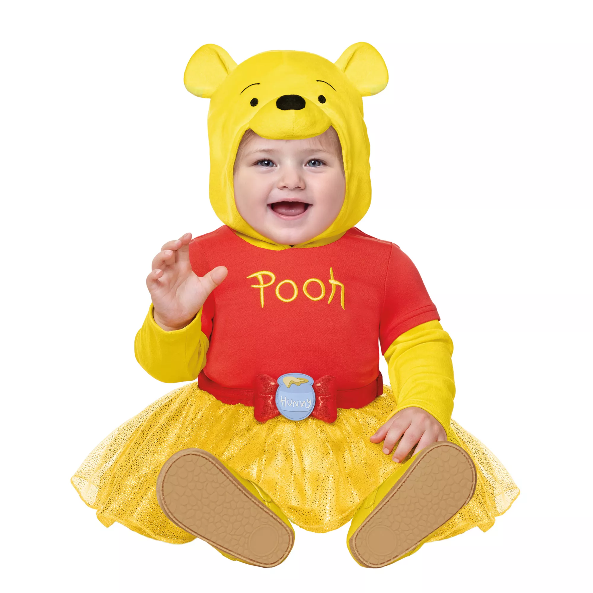 Baby Winnie the Pooh Hooded Dress Costume at Spencer's