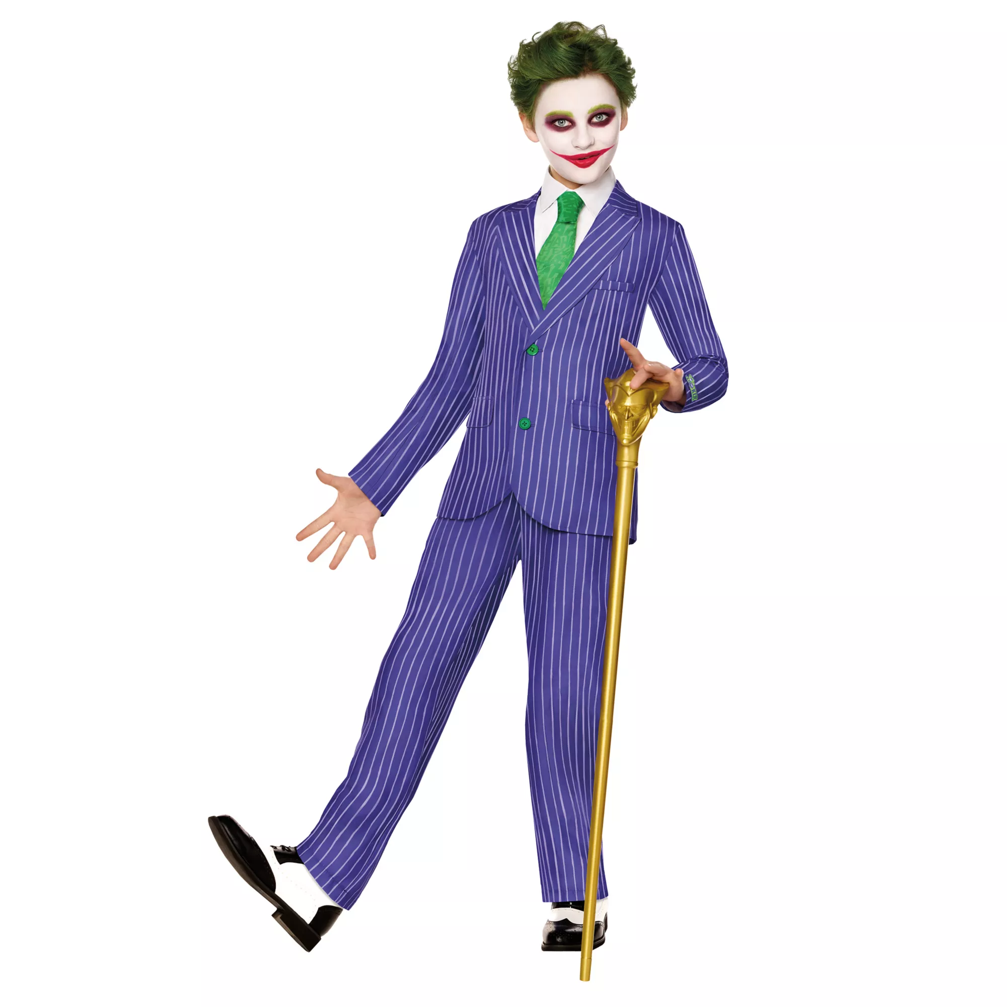 Kids Joker Suit Costume - DC Super Villains at Spirit Halloween