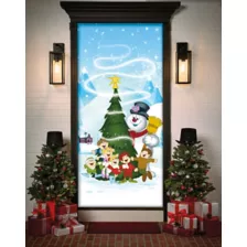 Frosty and Friends Door Cover - Frosty the Snowman at Spirit Halloween