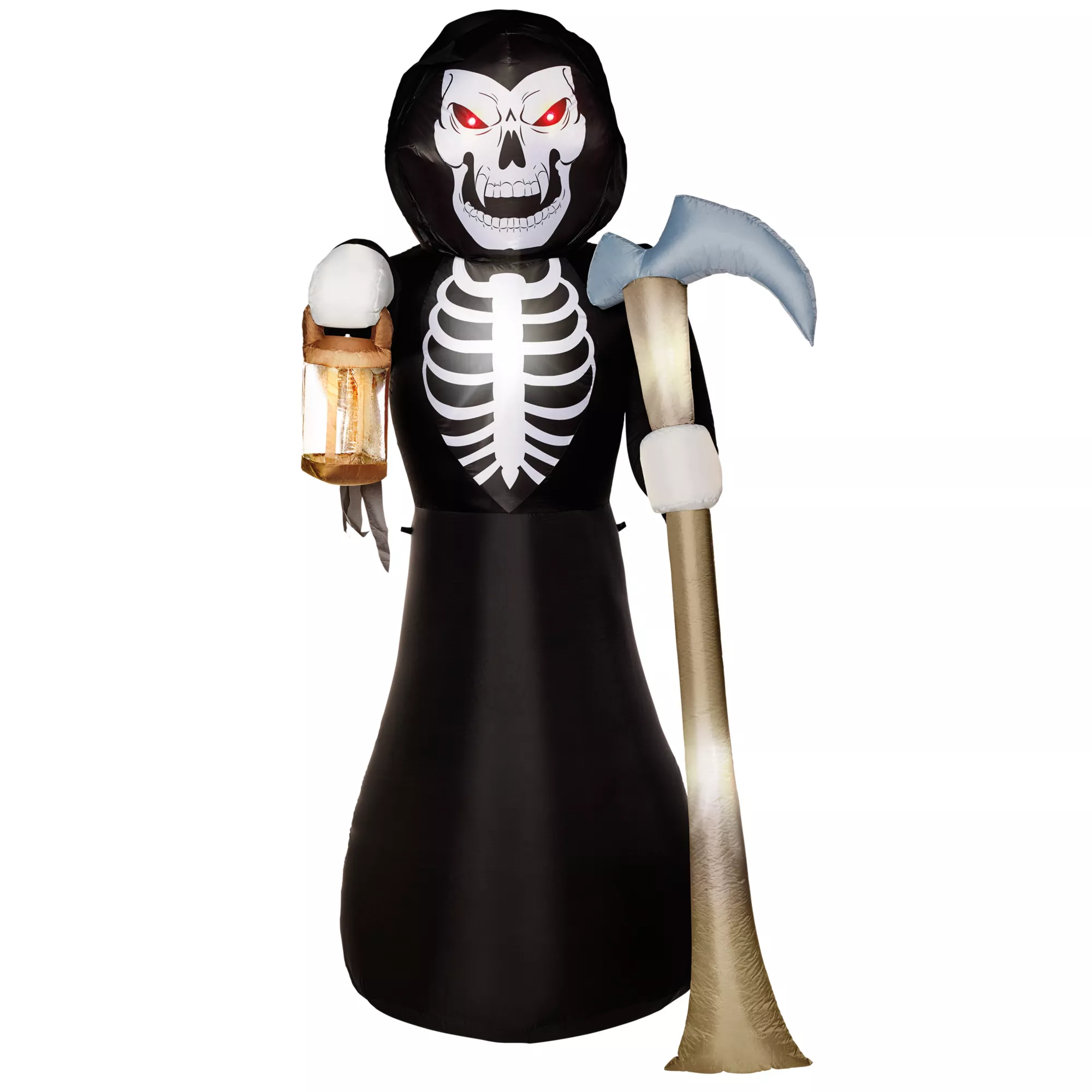 8 Ft Light-Up Reaper Inflatable Decoration at Spirit Halloween