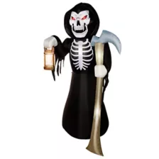 8 Ft Light-Up Reaper Inflatable Decoration at Spirit Halloween