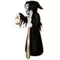 8 Ft Light-Up Reaper Inflatable Decoration at Spirit Halloween