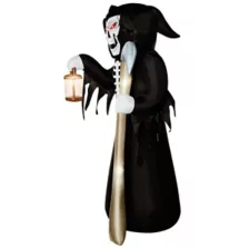 8 Ft Light-Up Reaper Inflatable Decoration at Spirit Halloween