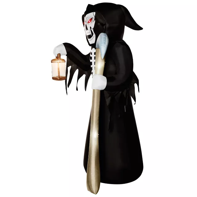 8 Ft Light-Up Reaper Inflatable Decoration at Spirit Halloween