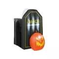 4 Ft 2 In Light-Up Animated Tombstone Ghost Inflatable Decoration at Spirit Halloween