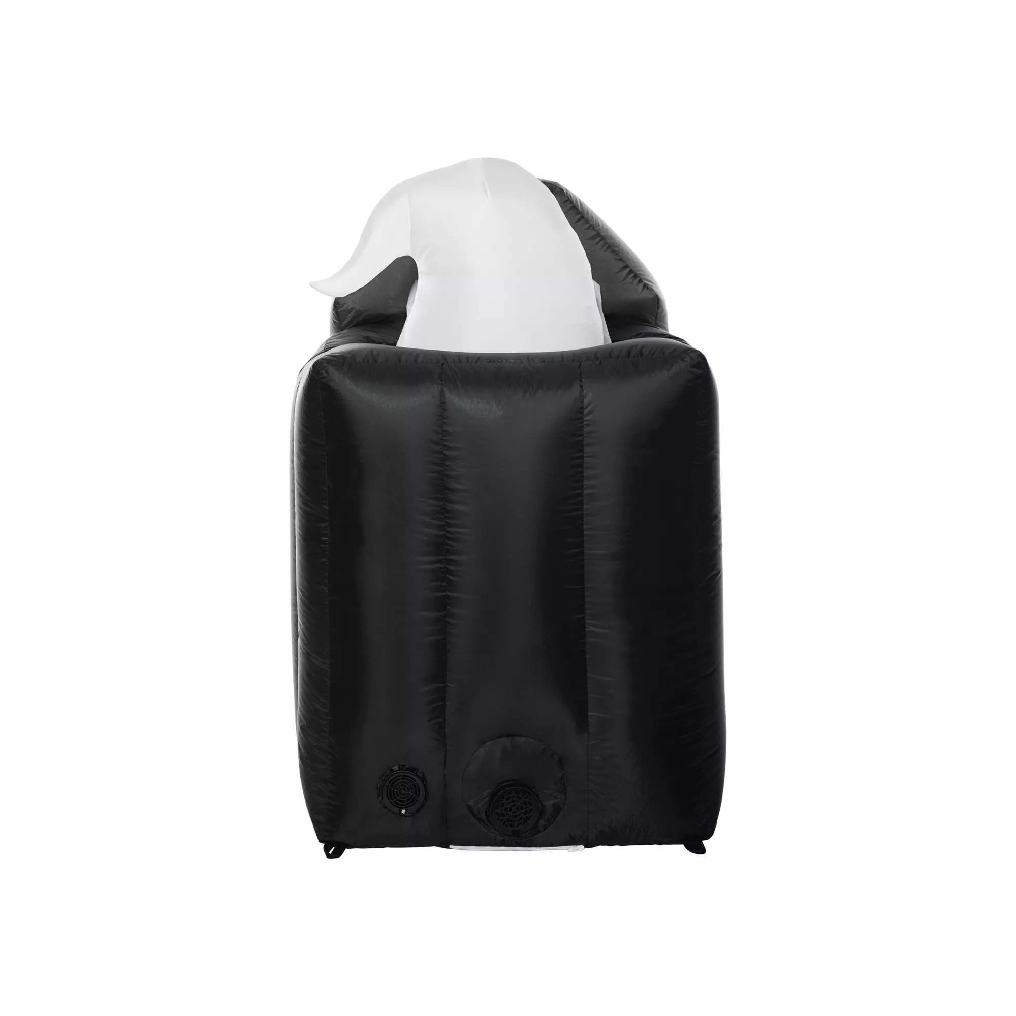 4 Ft 2 In Light-Up Animated Tombstone Ghost Inflatable Decoration at Spirit Halloween