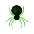 8 Ft Light-Up Hanging Spider Inflatable Decoration at Spirit Halloween