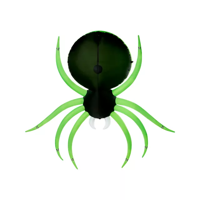 8 Ft Light-Up Hanging Spider Inflatable Decoration at Spirit Halloween